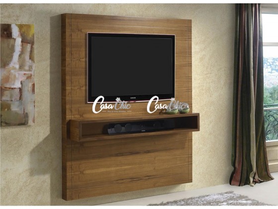 Estante Home Theater Suspenso Gisele 1218 1.40 m